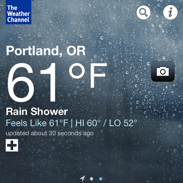 The Weather Channel app
